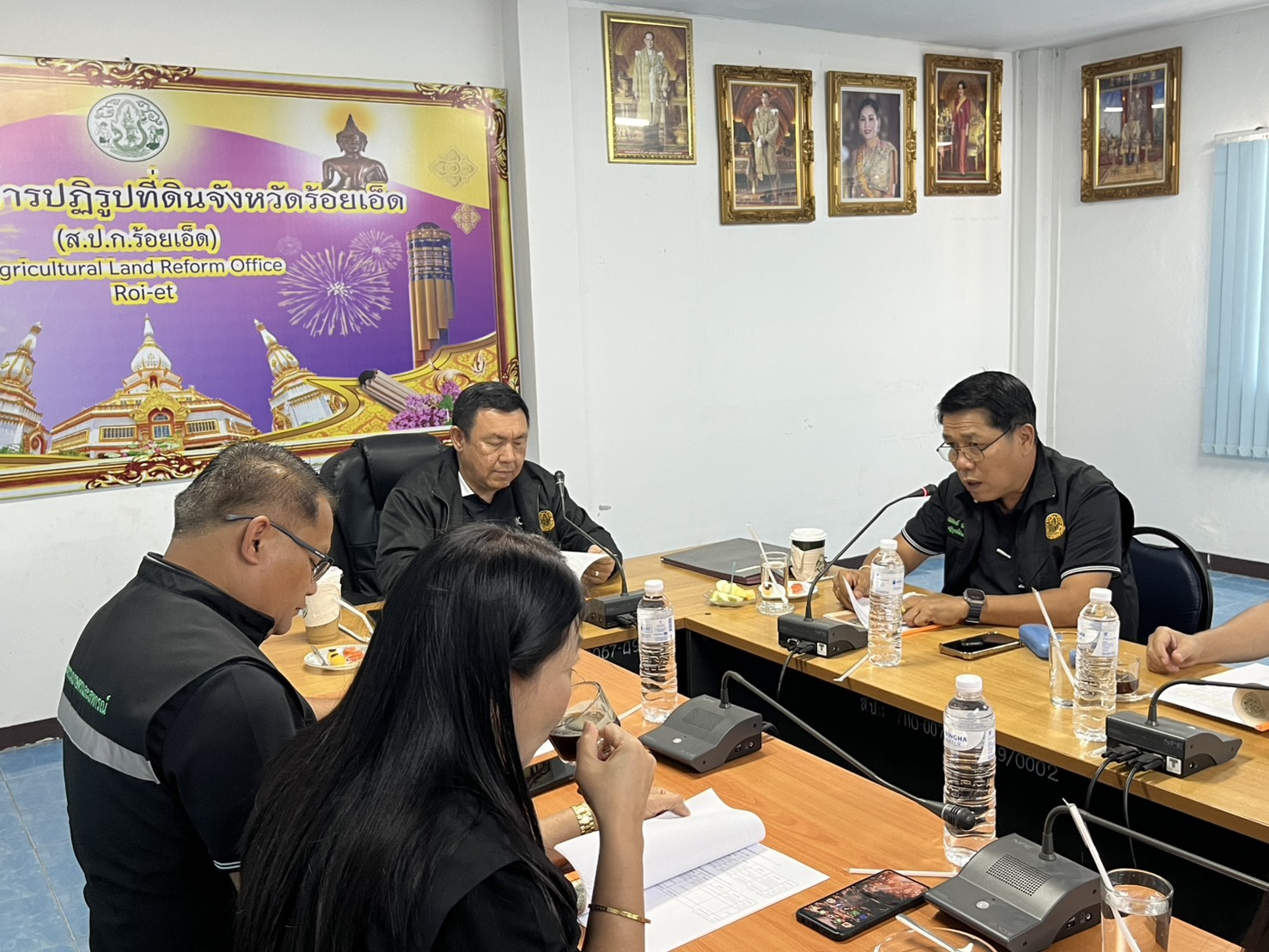 title - เลขาธิการ ส.ป.ก. ลงพื้นที่ตรวจราชการและประชุมติดตามการดำเนินงาน ณ ส.ป.ก.ร้อยเอ็ด